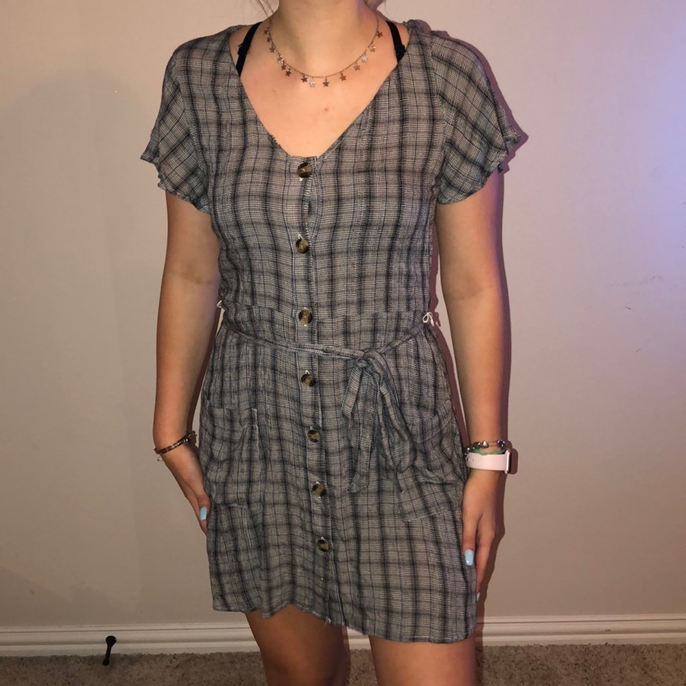 Plaid dress